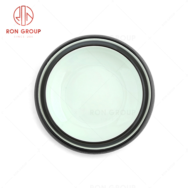 Wholesale supply  high-end hotel tableware Korean restaurant pickle round plate