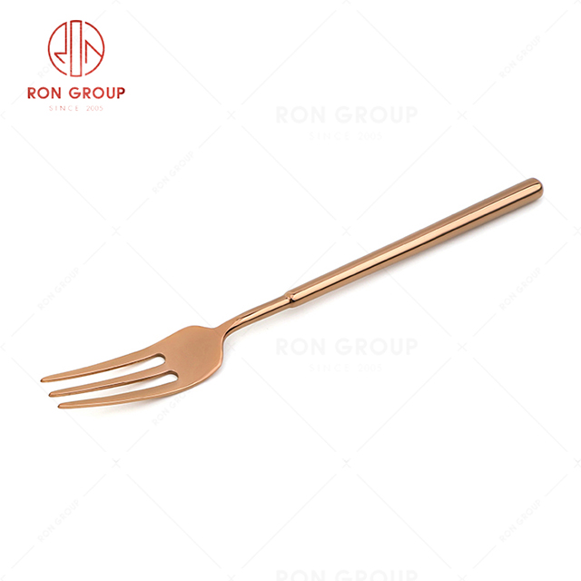 RN0178E00181 Hot Sale High Quality Exquisite Stainless Steel Cutlery Maya Series -- Three-toothed Fork