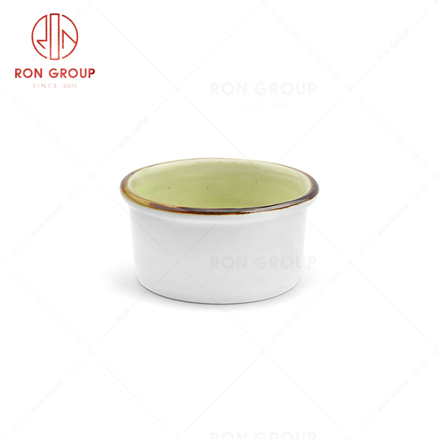 RonGroup New Color Chip Proof  Collection Apple Green - Paste Bowl 