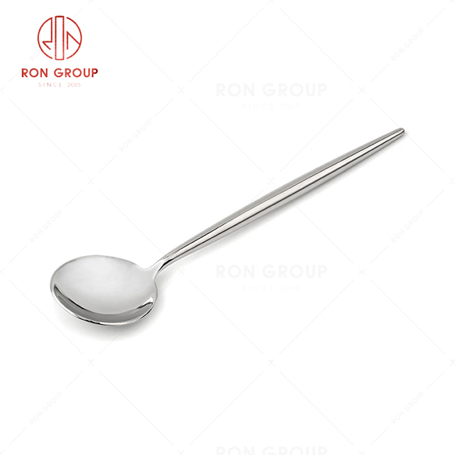 RN0178E00150 Hot Selling High Quality Exquisite Stainless Steel Cutlery -- Dessert Spoon