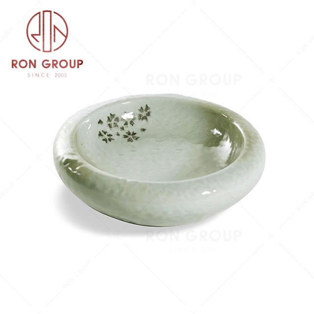 RN0039P02632 Hot Sale High Quality Elegant Sakura Green Deep Disc