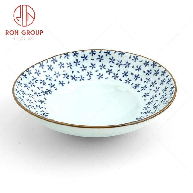 RNPS025FX-026-027-028 Wholesale High Quality Exquisite Ceramic Round Plate