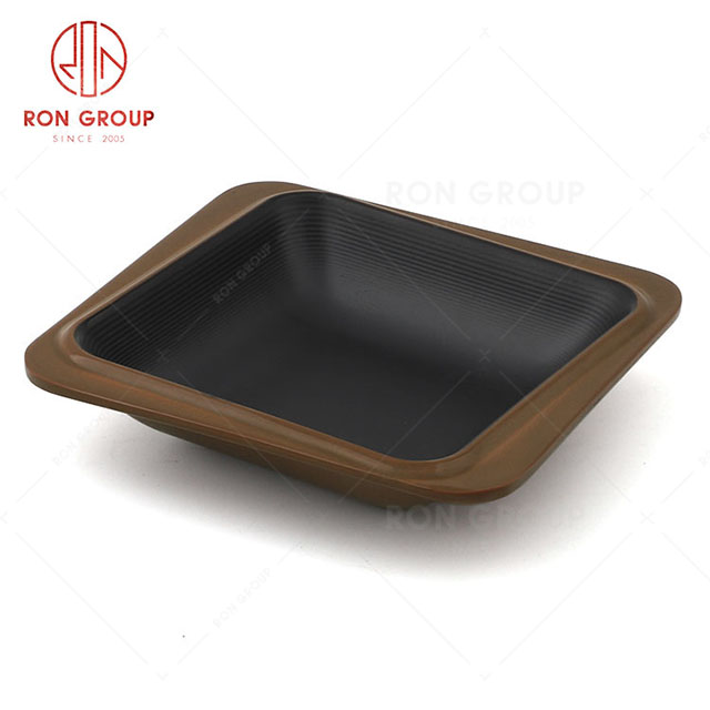 RN0011M01578 Wholesale High Quality Brown and Black Series Saucer