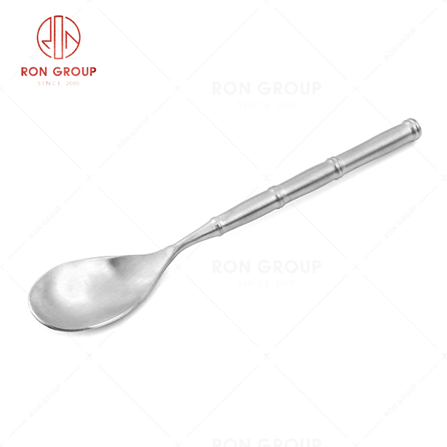 RN0050E01751 Hot Selling High Quality Exquisite Durable Silver Stainless Steel  Tea Spoon