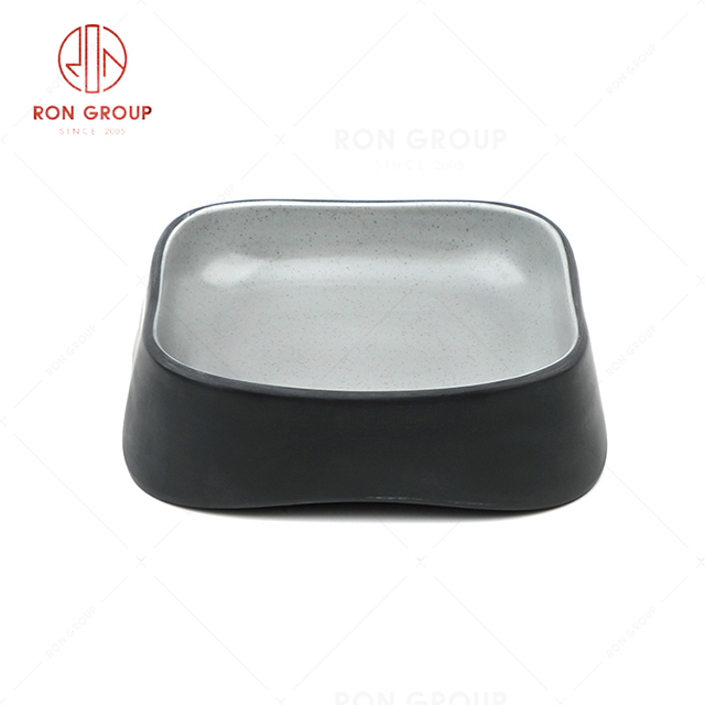 RN0004M00026  Hot Selling High Quality Durable Melamine  Square Plate