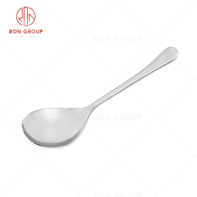 RN0050E01916 Hot Selling High Quality Durable Silver Stainless Steel Serving Spoon