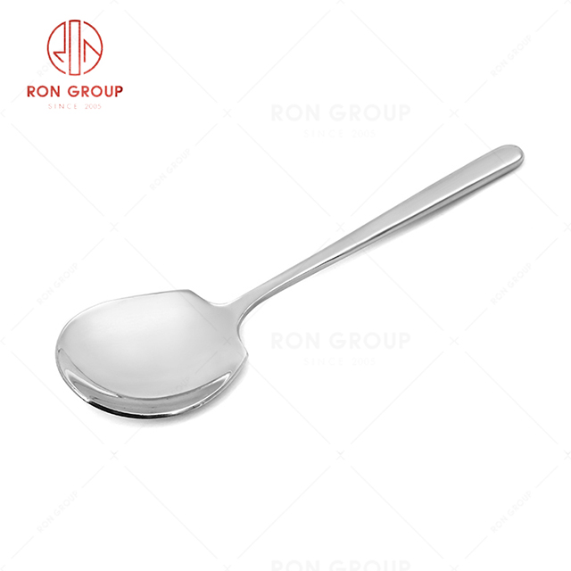 RN0050E01719 Hot Sale High Quality Sturdy and Durable Stainless Steel Service Spoon