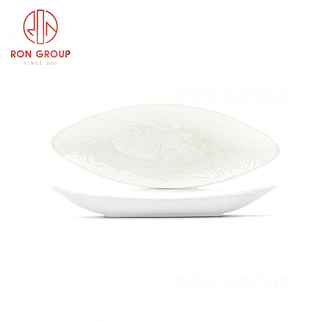 RN0660P00060 Wholesale Unique Design Snow Crystal Series  Double Pointed  Plate