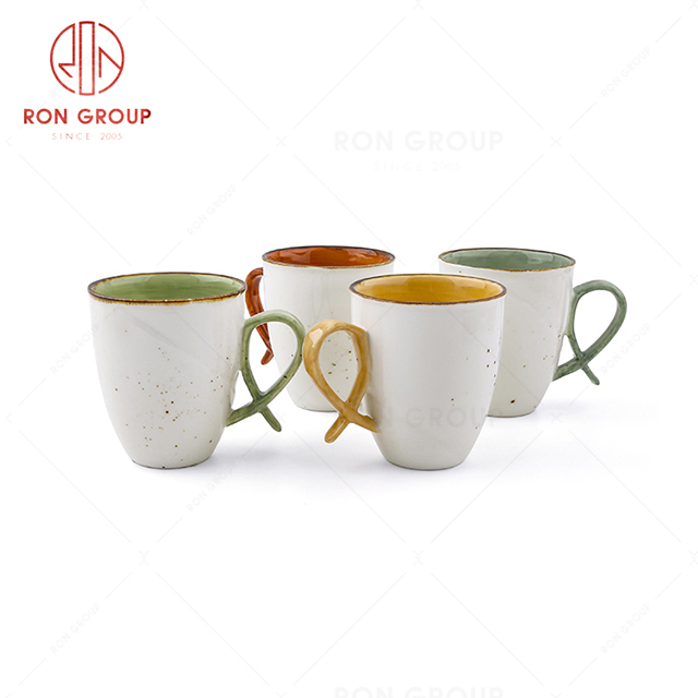 Star hotel exquisite ceramic high-end restaurants drinkware coffee cup