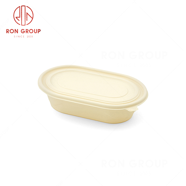 RN0590D00033 Hot Sale High Quality Disposable Compartment Corn Starch Meal Container