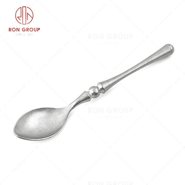 RN0050E01825 Hot Sale High Quality Exquisite Durable Silver Stainless Steel  Tea Spoon