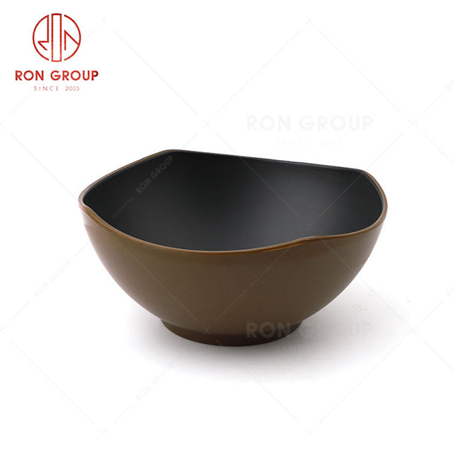 RN0011M02187-188-189 Wholesale High Quality  Brown and  Black  Series  Bowl