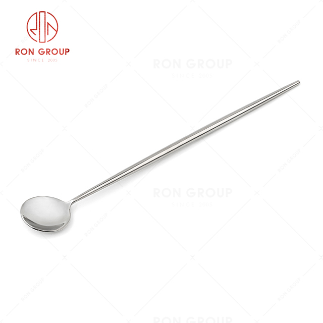 RN0178E00151 Hot Selling High Quality Exquisite Stainless Steel Cutlery -- Ice Tea Spoon