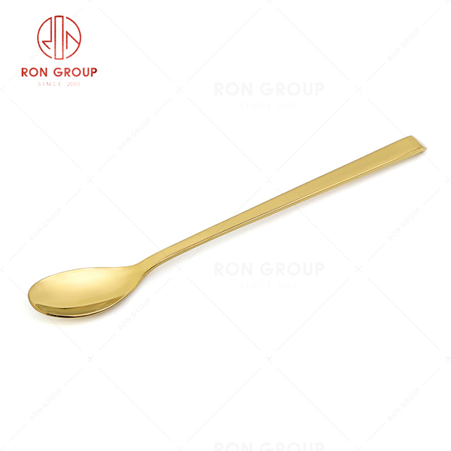 RN0178E00230 Wholesale High Quality Stainless Steel Cutlery Moroccan Series -- Ice Tea Spoon