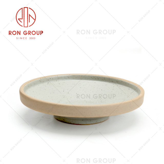 Modern design wholesale cheap charger dinning plates ceramic round design