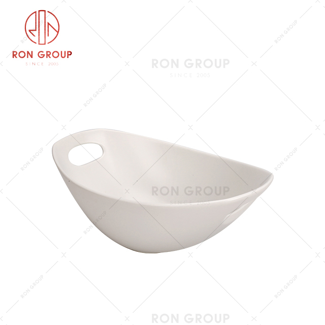 High Quality Supplier white ceramic snake bowl