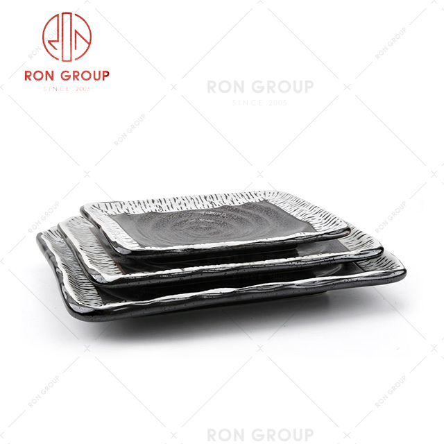 RON group best selling porcelain plate custom logo for sale