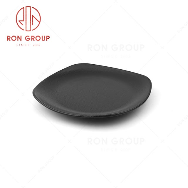 RN0011M00301 Wholesale High Quality Durable Rock Grey Melamine Plate