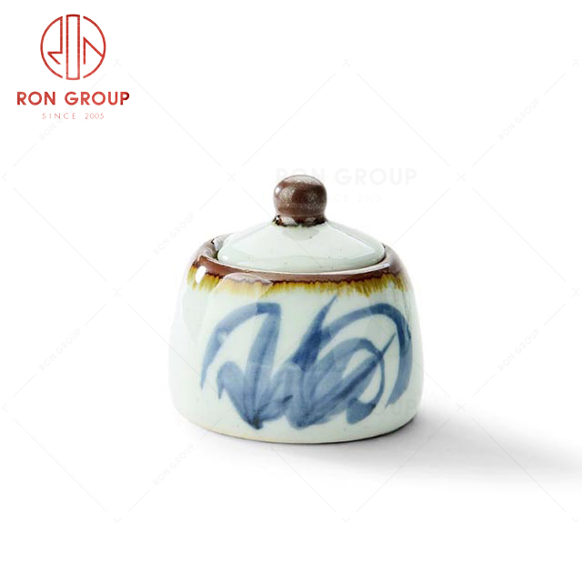 RNPCS178HL Wholesale High Quality Exquisite Ceramic Sauce Pot