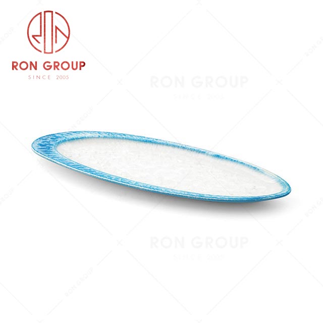 RN0660P00490  Wholesale High Quality  Exquisite Ceramic Fish Plate