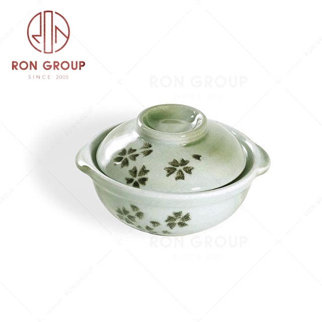 RN0039P02675 Wholesale Unique Design Sakura Green Pot