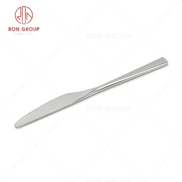 RN0178E00401 Wholesale High Quality Silver Stainless Steel Cutlery New Era Series -- Dessert Knife