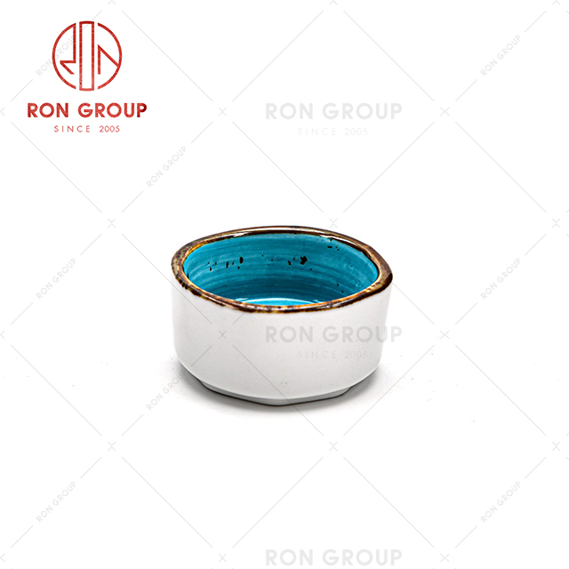 new product Royal standard fine bone china tableware unique ceramic ramekin