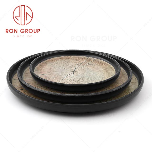 RN0039M00108-109-110 Hot Selling High Quality Durable Melamine Round Plate