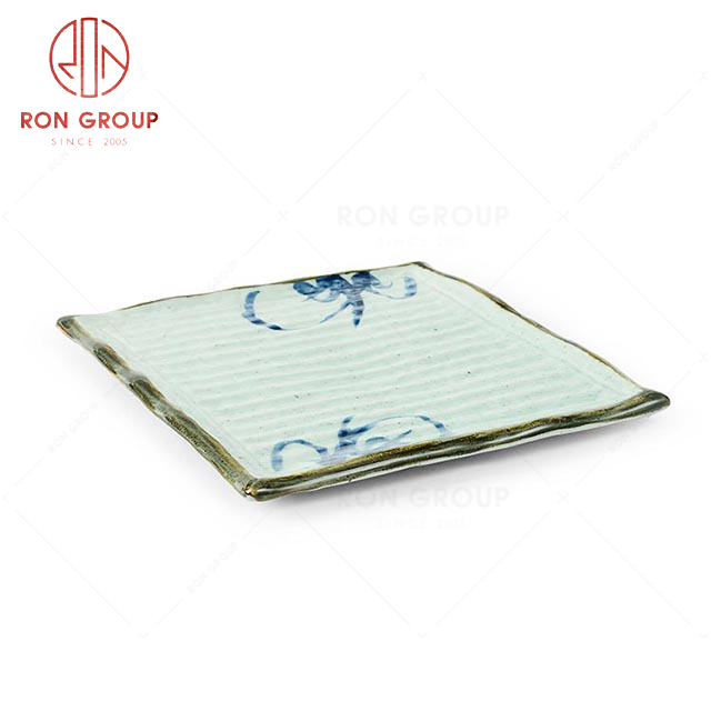 RNPCS184HL Wholesale High Quality Exquisite Ceramic Square Plate