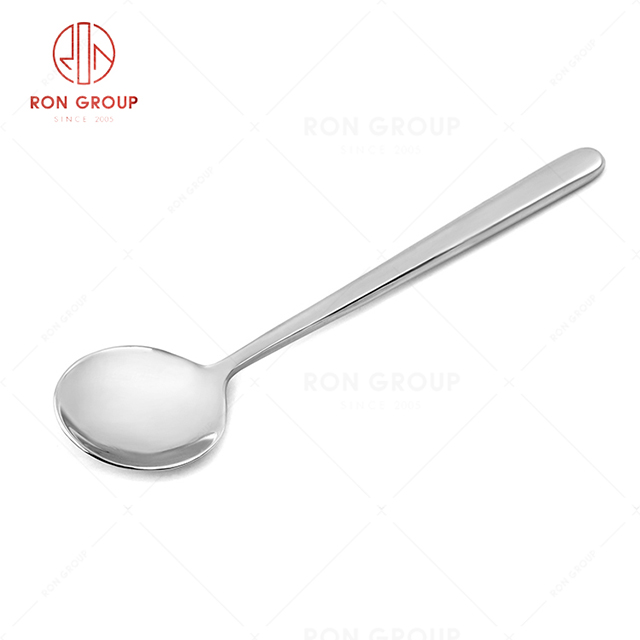 RN0050E01704 Hot Sale High Quality Sturdy and Durable Stainless Steel Soup Spoon