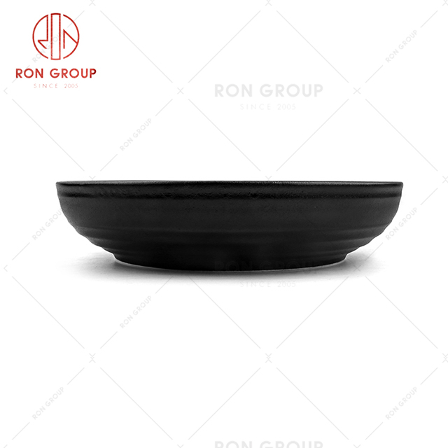 Low cost restaurant high quality tableware hotel commemorative event gift soup plate
