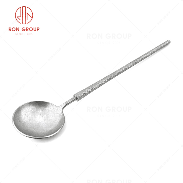 RN0050E01833 Hot Selling High Quality Exquisite Durable Silver Stainless Steel Soup Spoon