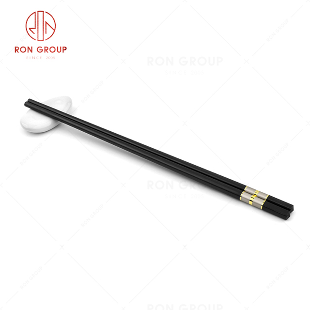 RN0573S00084 Wholesale High Quality  Delicate Durable Alloy Chopsticks