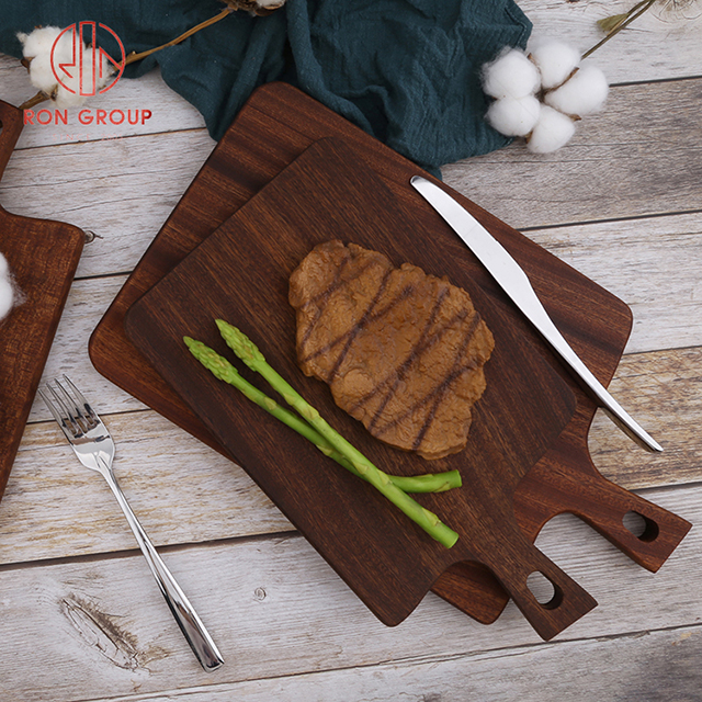 Creative wood pizza board restaurant steak wooden tableware customization wooden tray
