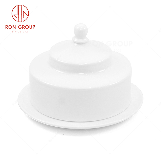 RN0037P06198 Wholesale High Quality Simple Design Bone China Ashtray