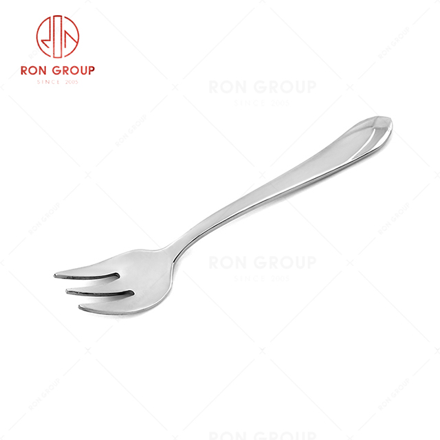 RN0050E01697 Hot Selling Practical Silver Stainless Steel Small Fork