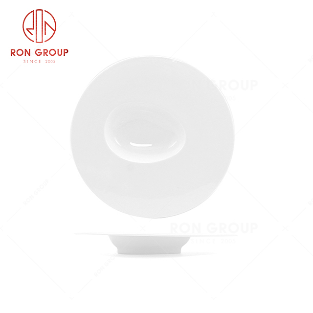 RN0037P06257-58 Hot Selling High Quality Elegant and Practical  Drop Shape Soup Plate