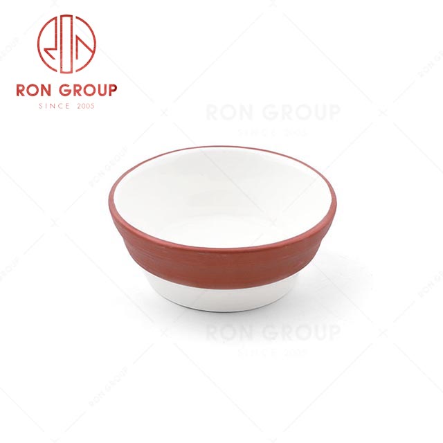 RN0660P00430 Hot Sale Classic Simple Design Rose Gold Ceramic Bowl