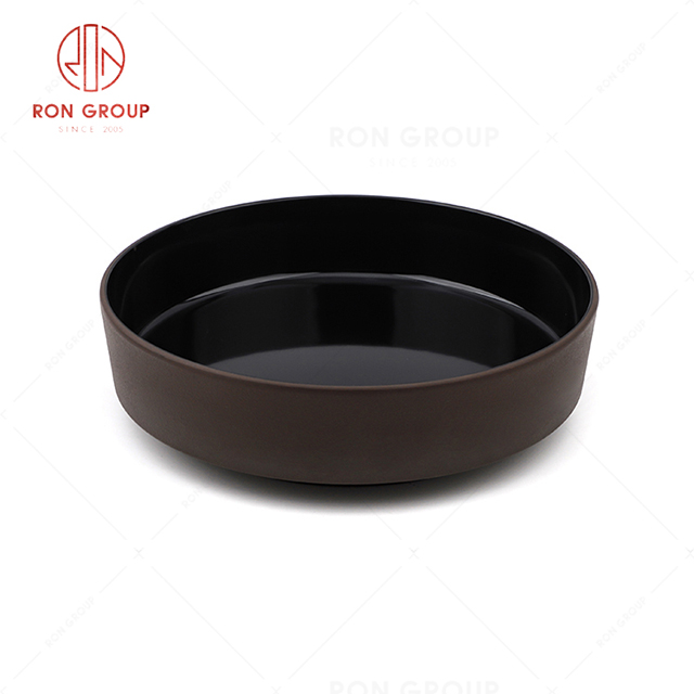 RN0004M00142  Wholesale High Quality Durable Melamine  Round Plate