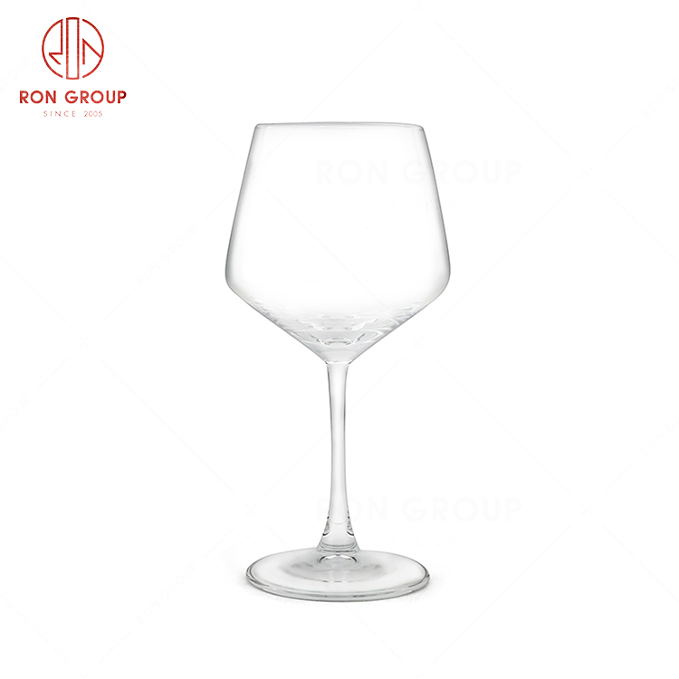 RN0567G00085 Wholesale Classic Style Transparent and Bright Glass Goblet