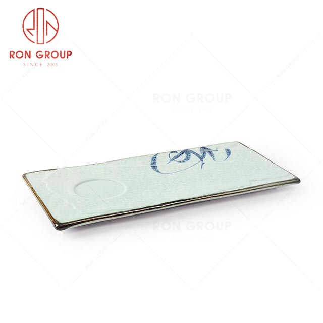 RNPCS171HL Wholesale High Quality Exquisite Ceramic Rectangular Plate