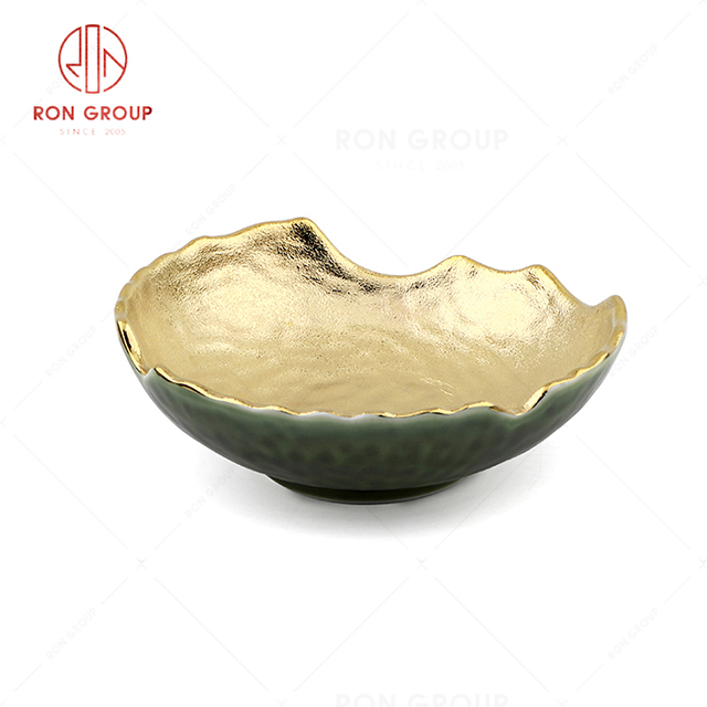 RN0660P00619-35-41 Hot Sale Unique Design Abnormal Porcelain Bowl