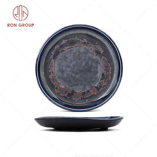 RN0660P00297-310 Wholesale Unique and Elegant Blue Agate Series  Round Plate