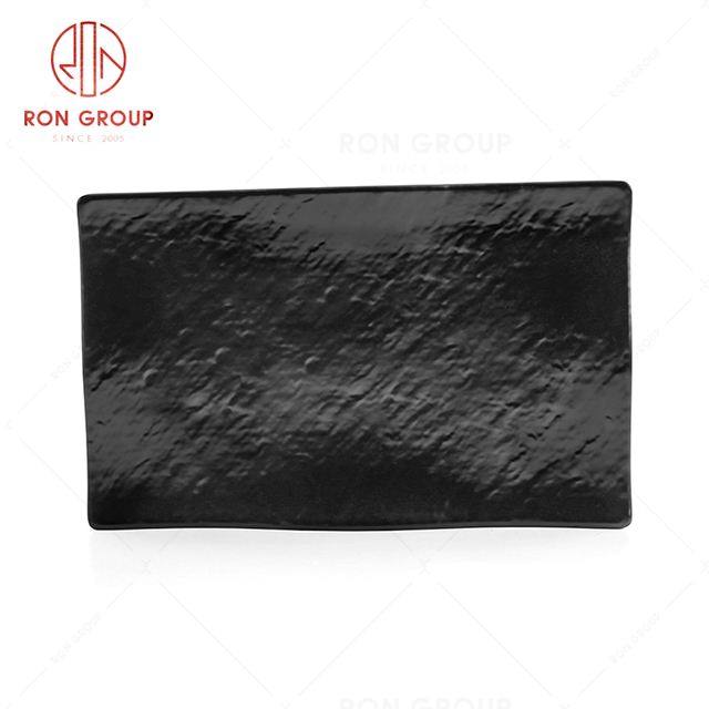 Irregular fashion design new restaurant bar snack rectangular plate