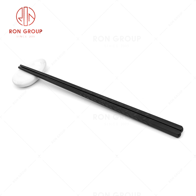 RN0573S00023  Hot Selling Classic Asian Style Fine Durable Alloy Chopsticks