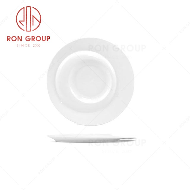 RN0037P06789-90 Hot Sale High Quality Exquisite White Porcelain Plate