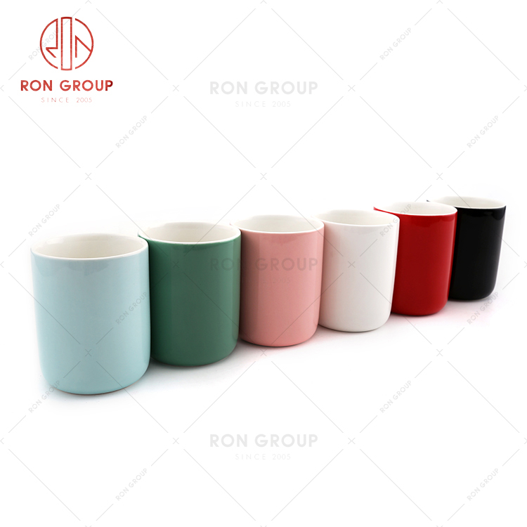 Thickened high-quality hotel room cup high repurchase rate coffee shop restaurant durable ceramic coffee milk tea cup