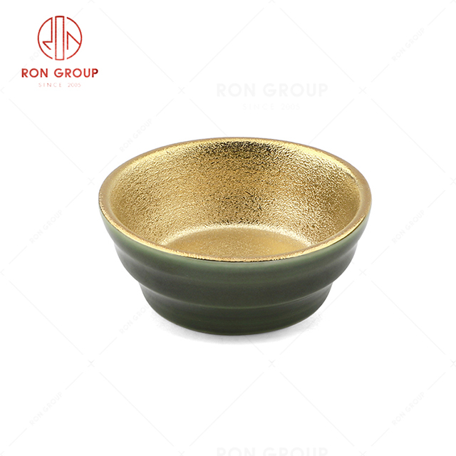 RN0660P00675 Hot Selling High Quality Durable Ceramic Striped Bowl