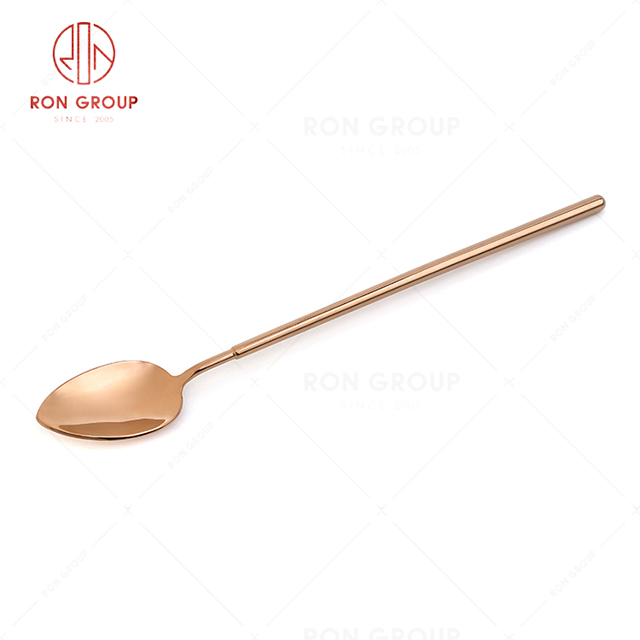 RN0178E00183 Hot Sale High Quality Exquisite Stainless Steel Cutlery Maya Series --  Ice Tea Spoon