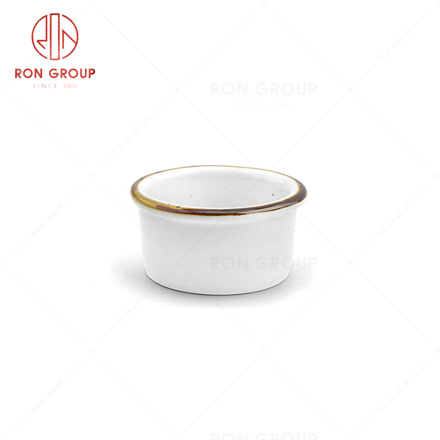 RonGroup New Color Chip Proof  Collection Cream White  - Paste Bowl 